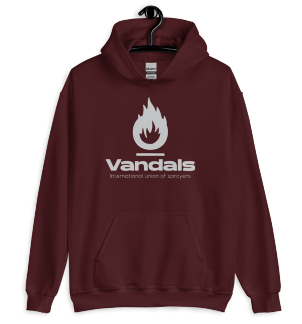 Maroon hoodie for Vandals
