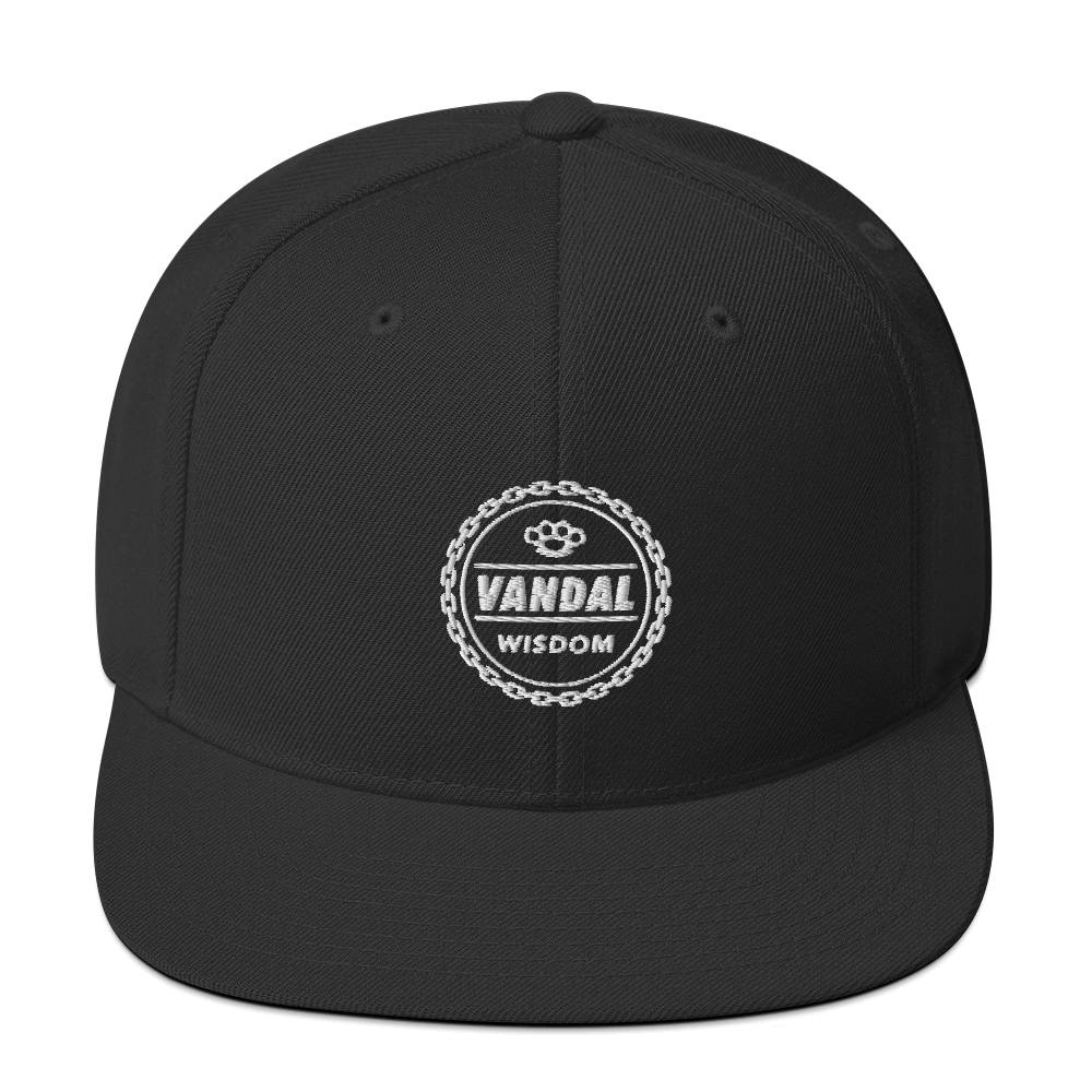 Mockup of the front of Savage Wisdom Knux Snapback hat