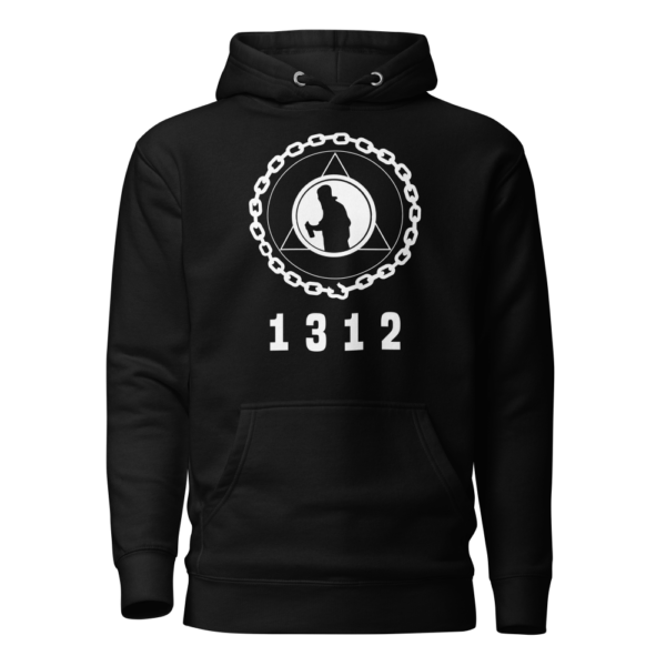 graff league 1312 black hoodie