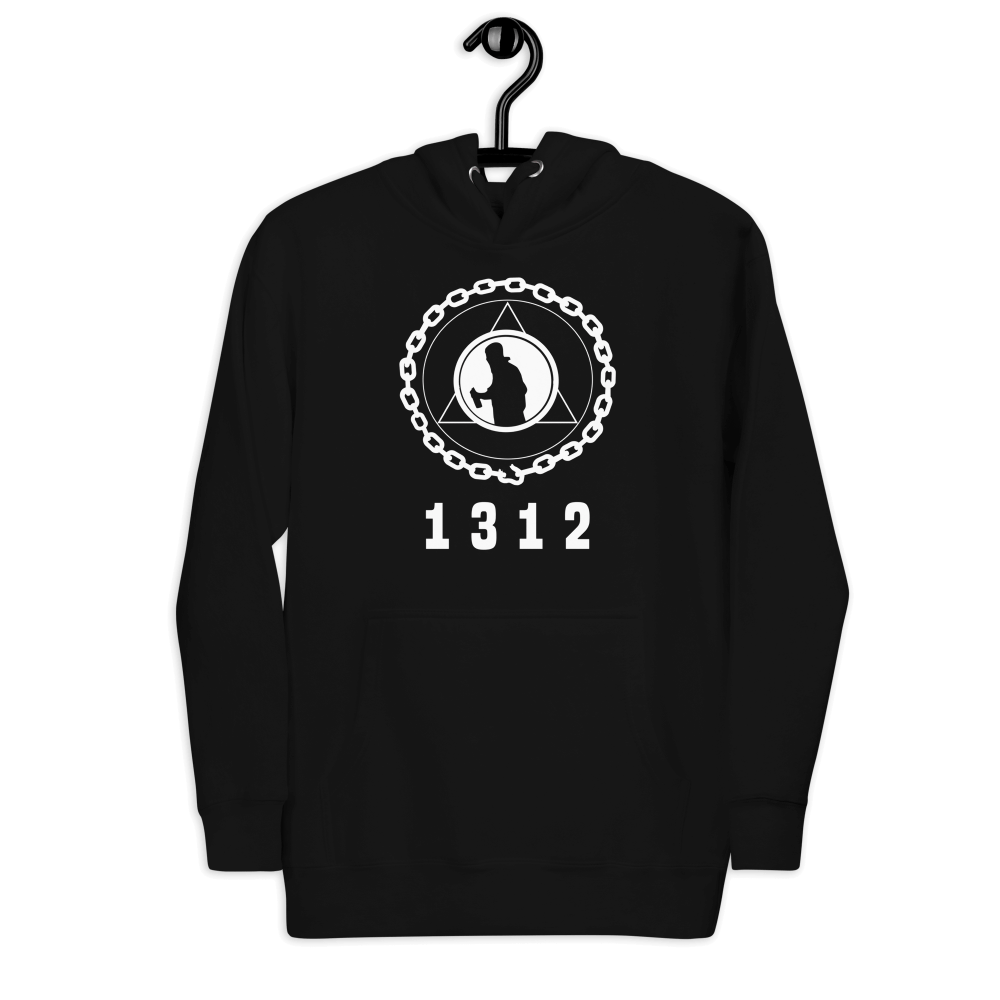 graff league 1312 black hoodie